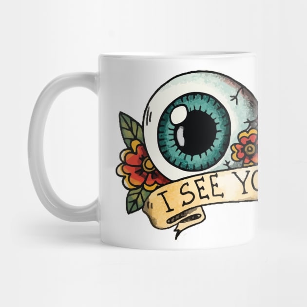 Eye see you (I see you) old tattoo concept by Wear Your Story